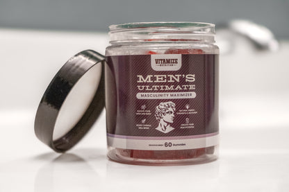 Men’s Ultimate Masculinity Maximizer Gummies – Vitality & Wellness Support (60ct)