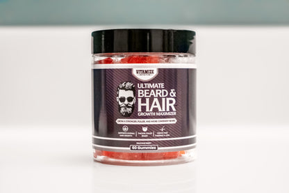 Ultimate Beard & Hair Growth Maximizer Gummies – 60ct