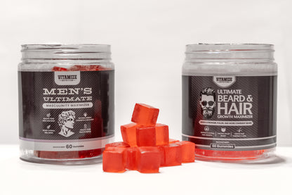 Ultimate Beard & Hair Growth Maximizer Gummies – 60ct