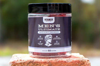 Men’s Ultimate Masculinity Maximizer Gummies – Vitality & Wellness Support (60ct)