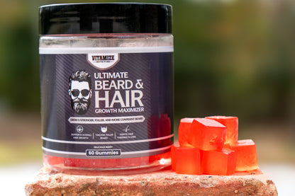 Ultimate Beard & Hair Growth Maximizer Gummies – 60ct