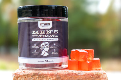 Men’s Ultimate Masculinity Maximizer Gummies – Vitality & Wellness Support (60ct)
